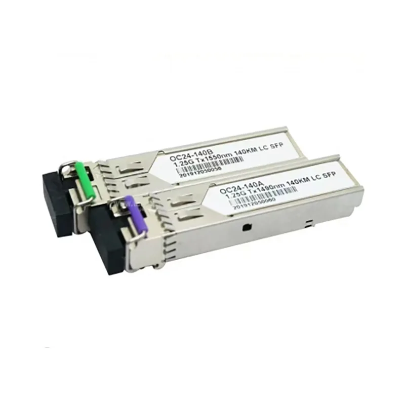 1.25G SFP Transceiver 1490nm/1550nm 140km
