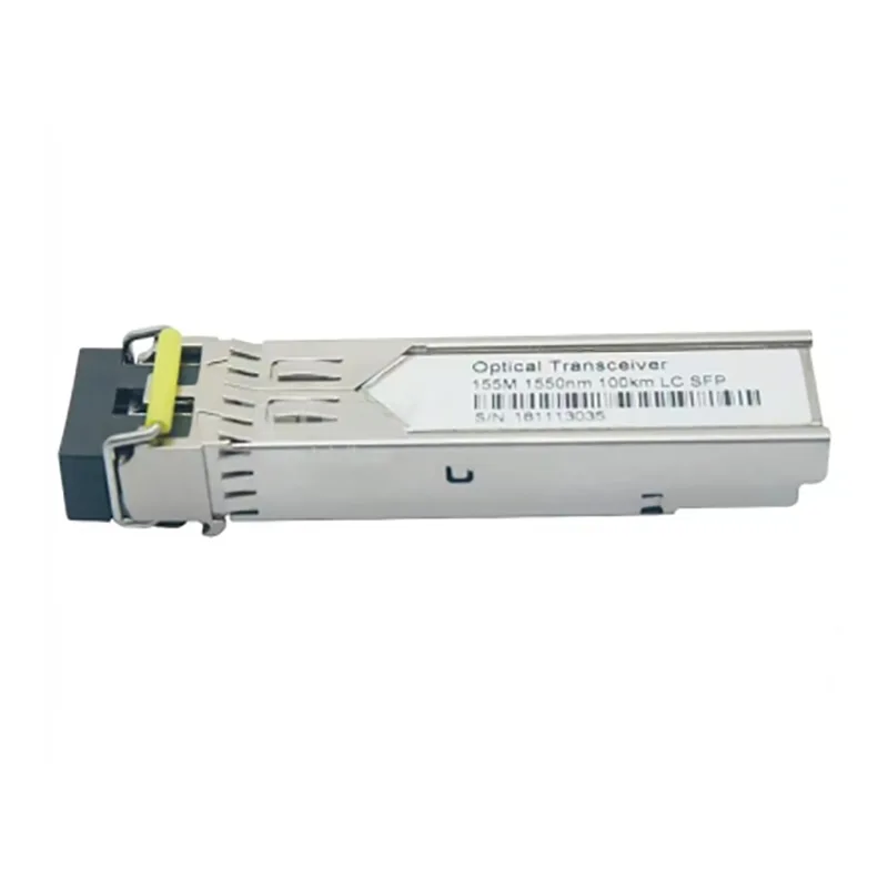 155M DX 1550NM SFP الألياف الضاعكة الضاعفة SFP 100km